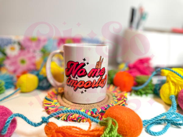 No Me Importa Mug, Spanish mug, Spanglish mugs, funny spanish mug